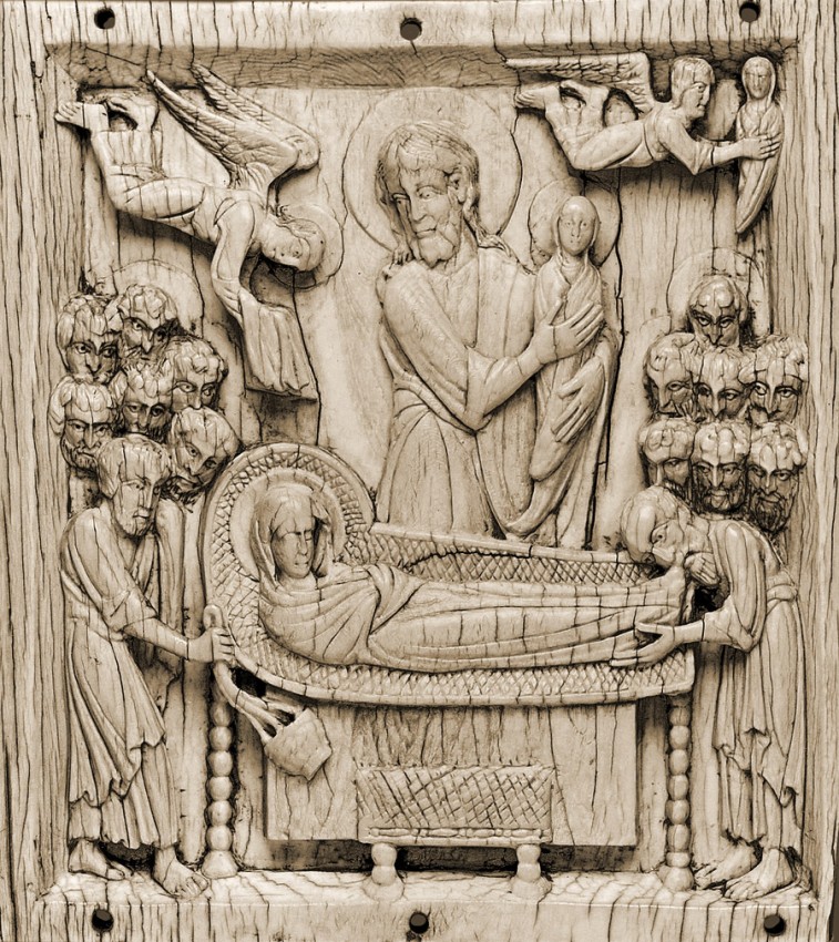 00.Asuncion-de-la-Santisima-Virgen-Maria_Bizancio_siglo-XI. Marfil